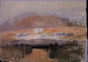 Joseph Mallord William Turner Lake oil painting on canvas